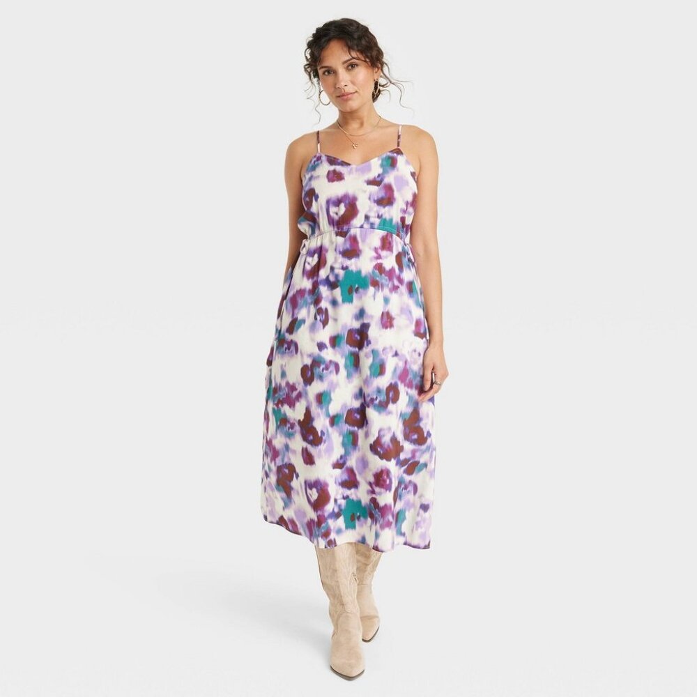 Universal Thread  Sandwash Cami Maxi Tank Dress NWT